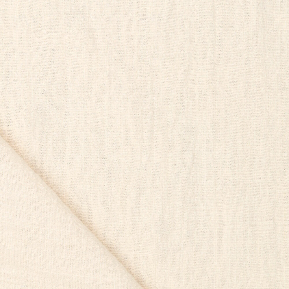 Slub Stone Washed Baumwolle beige