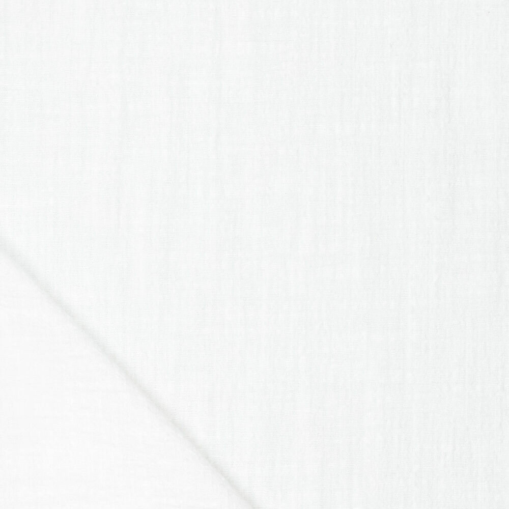 Slub Stone Washed Baumwolle off-white