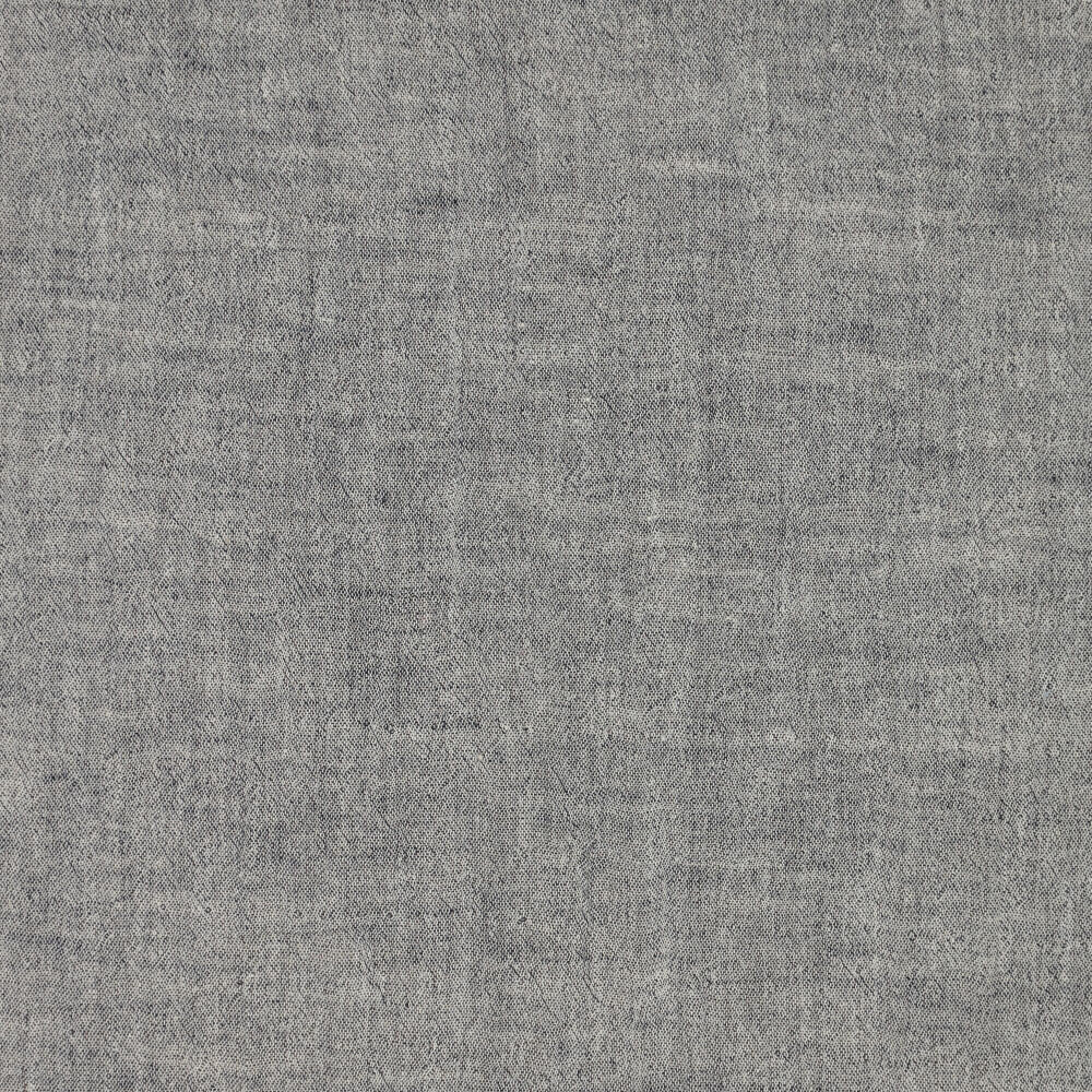 Katoenen Mousseline melange chambray jeans-metaalblauw