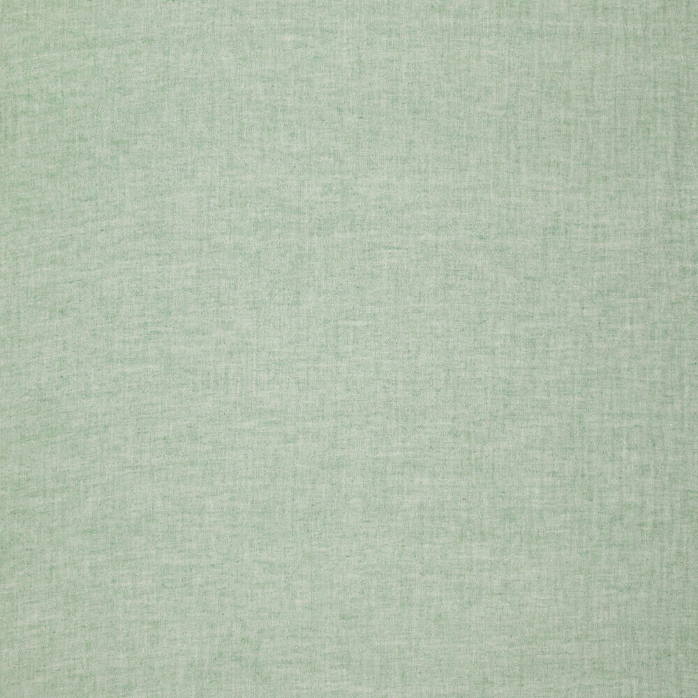 Katoenen Mousseline melange chambray mint