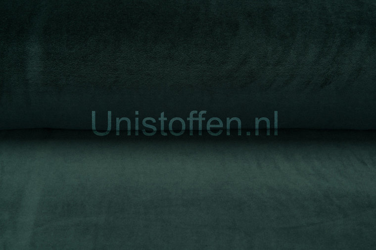 Nicky Velours ,dunkelgr&uuml;n