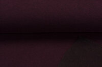 Sweat melee Black Yarn aubergine