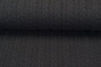 Gebreide kabel jacquard stof blauw-paars