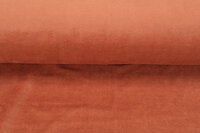 Rib jersey smal roestbruin 1