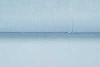 Rib jersey smal pastel blauw