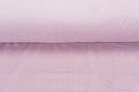 Rib jersey smal pastel oud roze