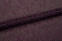 Voeringstof jacquard Paisley VO53 donkerpaars