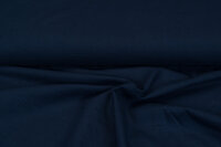 Baumwoll Leinen jeansblau