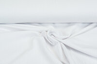 Wafel jersey uni wit