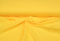 Katoenen mousseline uni geel