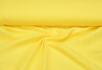 Katoenen mousseline uni felgeel