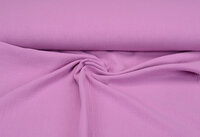 Katoenen mousseline uni lila-paars