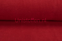 Katoenen Fleece rood
