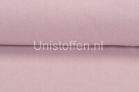 Katoenen Fleece donkerroze
