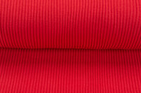 Grobstrickbündchen rot