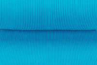 Grof geribd boordstof aqua