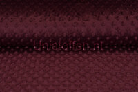 Minky Fleece bordeaux