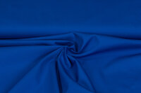 Katoen Poplin uni kobalt