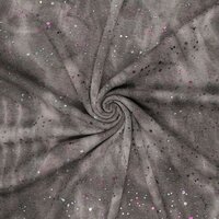 Alpenfleece Tie Dye Dropps donkergrijs
