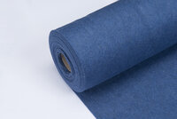 Filz 2mm blau meliert