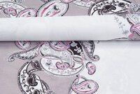 Viscose Tricot bedrukt PANEL paisley flower