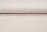 Katoenen mousseline bedrukt Foil Rectangle zand-goud