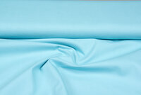 Canvas Uni aqua blau