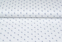 Katoenen Tricot bedrukt mini koala ecru - oudroze