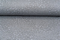 Gebreide Jacquard stof little dropps grijs-lichtgrijs