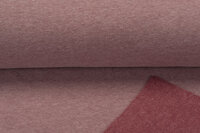 Sweat melee White Yarn pastel rood