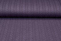 Gebreide kabel jacquard stof mauve