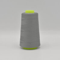 Lockgaren lichtgrijs melange