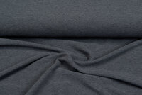 Ottoman Rib jersey donkergrijs