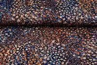 Viscose Tricot bedrukt colorful flower dots