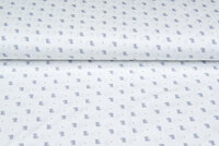 Katoenen Tricot bedrukt mini koala ecru - oudgroen