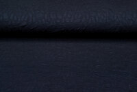 Gebreide Jacquard stof little leaves zwart