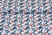 Lizenz Baumwoll Popeline Bedruckt Justice League