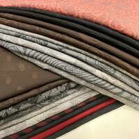 Restpakket Gebreide Jacquard stoffen 10 stuks