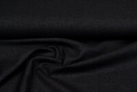 Viskose Leinen heavy schwarz