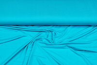 Bamboe Tricot uni licht petrol