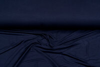 Bamboe Tricot uni donkerblauw