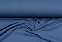 Ottoman Rib jersey metaalblauw