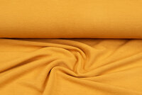 Ottoman Rib jersey okergeel