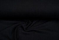 Gebreide wafel big knit zwart