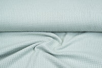 Gebreide wafel big knit mint