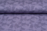 Katoenen Tricot digitaal bedrukt melange paars