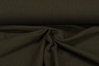 Wafel jersey uni legergroen