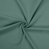Katoenen tricot dunkelmint