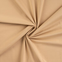 Katoenen tricot beige