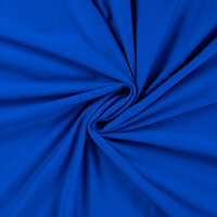 Katoenen tricot bright royal